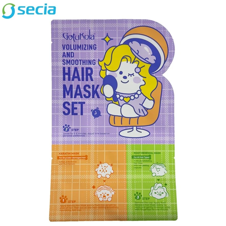 Dual Chamber Hair Mask Pouch