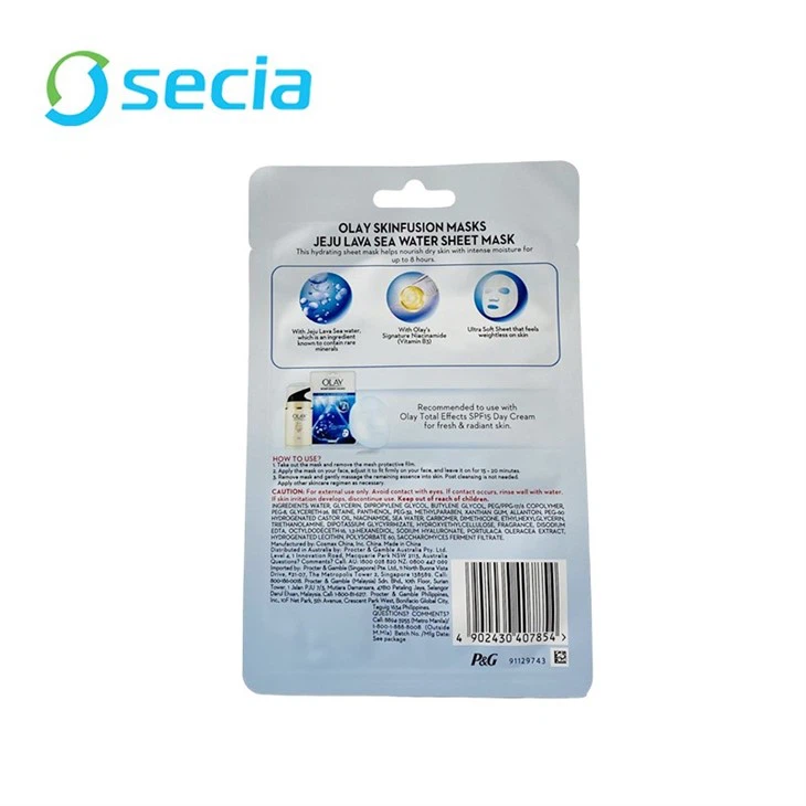 Secia Skinfusion Mask Packaging