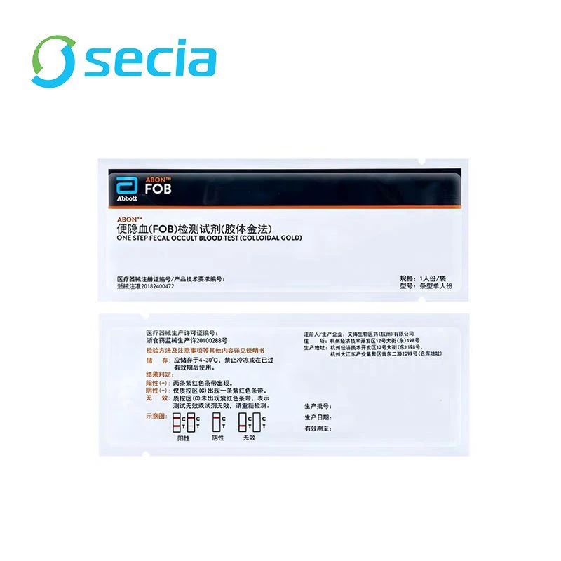Borsa dei reagenti per test